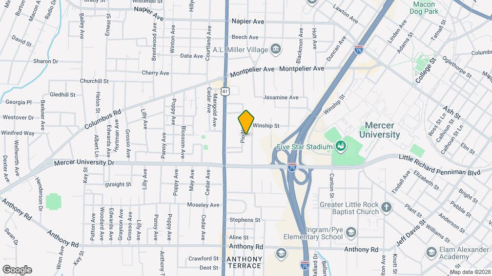 1671 Madden Ave, Unit A Mapa y Detalles de la Ubicación