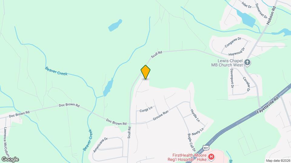 203 Longleaf Pines Dr Map and Location Details