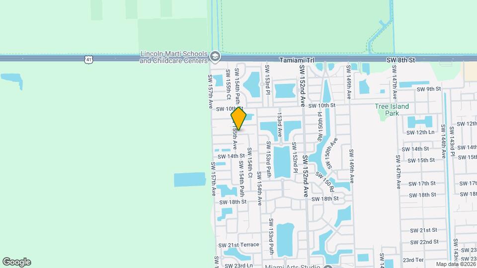 15483 SW 12th Ter, Unit Apto 2 Mapa y Detalles de la Ubicación