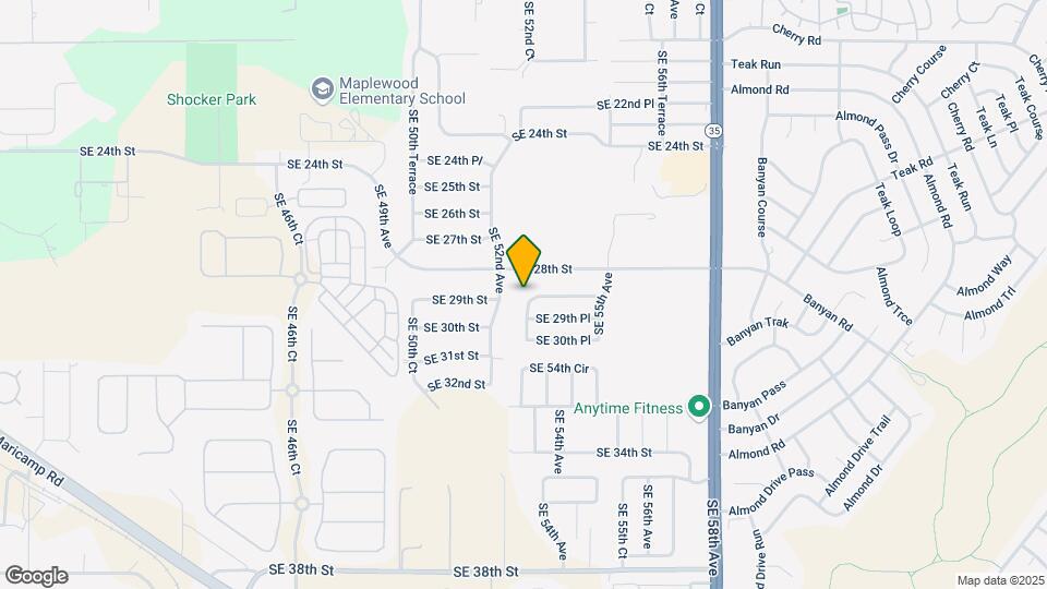 5305 SE 28th Ln Map and Location Details