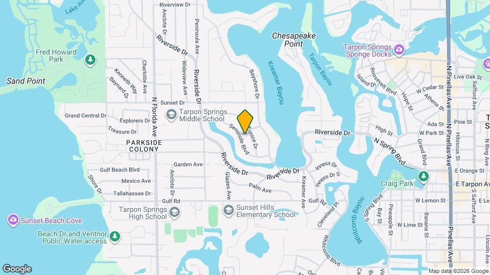 629 Eunice Dr Map and Location Details