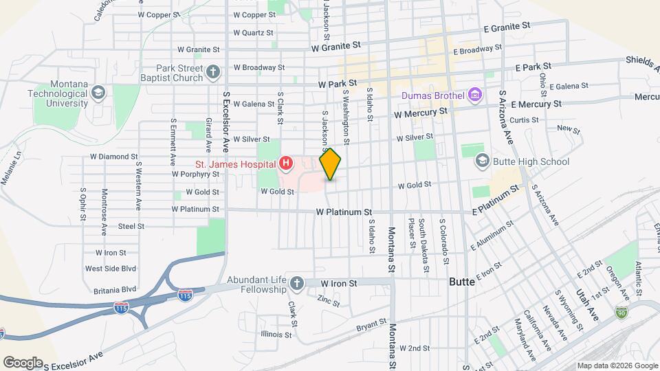 434 S Jackson St, Unit 434 s Jackson Mapa y Detalles de la Ubicación