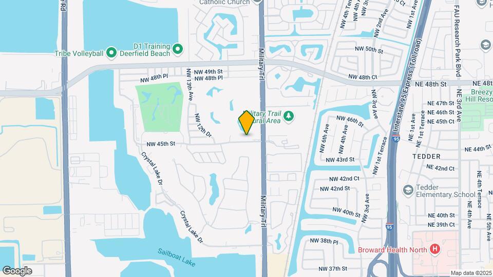 961 NW 45th St Map and Location Details