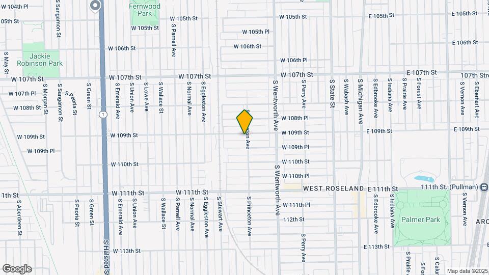 303 W 109th St Map and Location Details