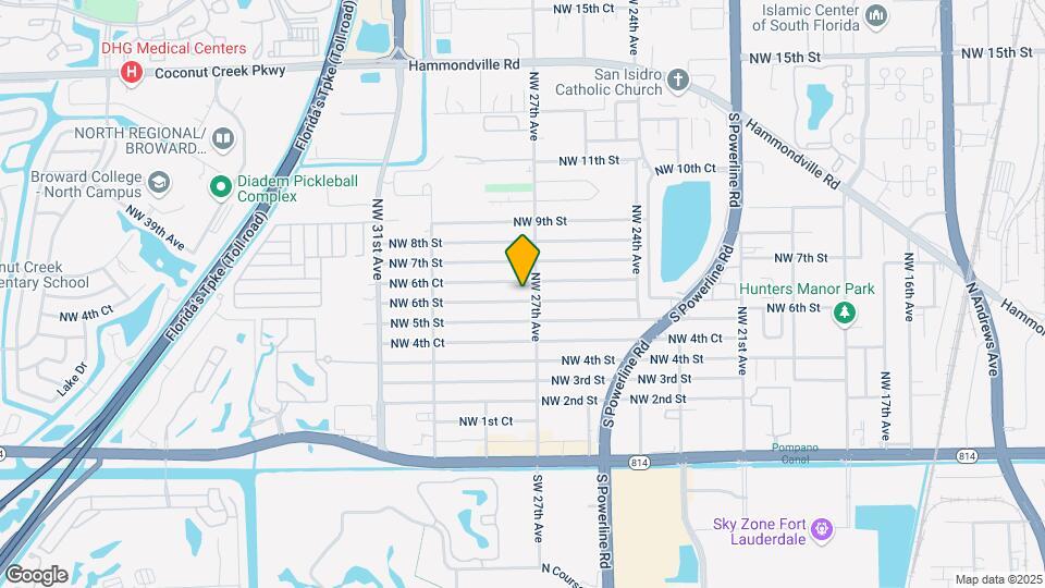 2713 NW 6th St Map and Location Details
