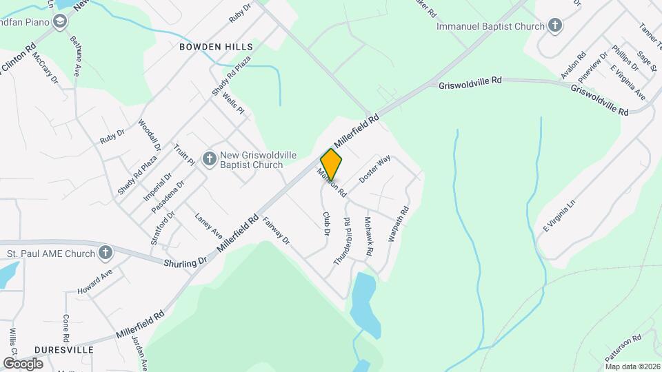 1949 Manson Rd Map and Location Details