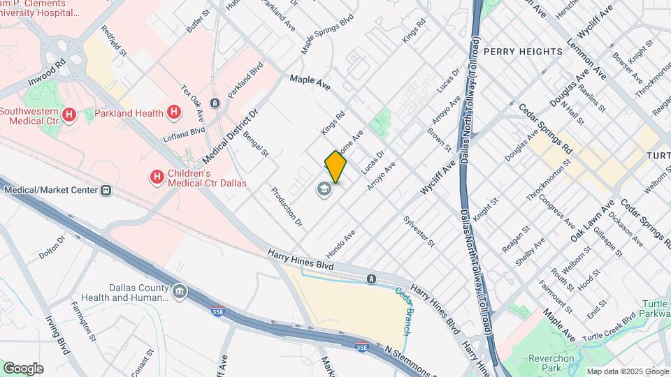 4515 Afton St Map and Location Details