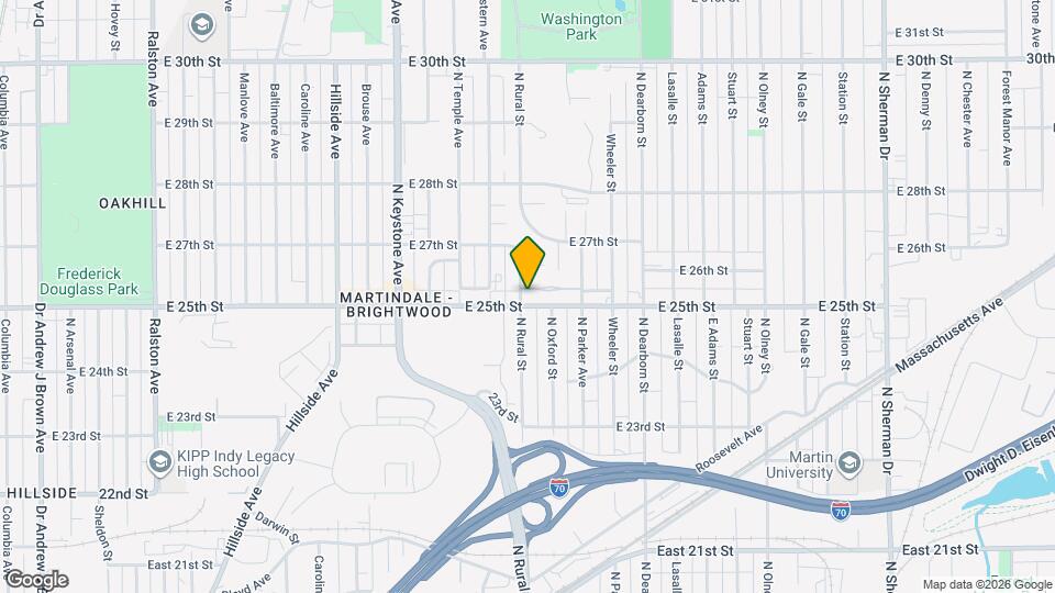 2821 Oxford Ln Map and Location Details