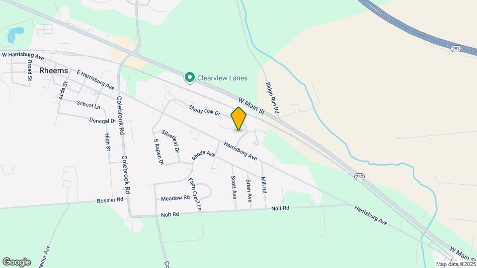 1853 Bradfield Dr Map and Location Details