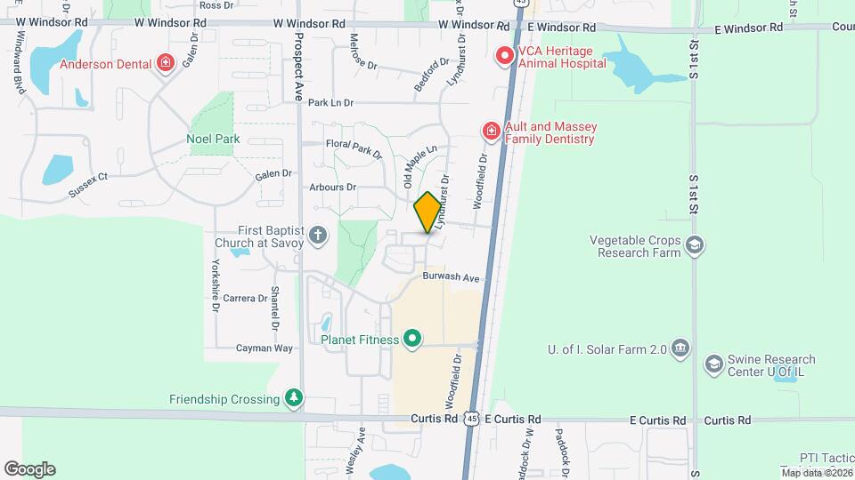 1 Lyndhurst Village Ct Map and Location Details