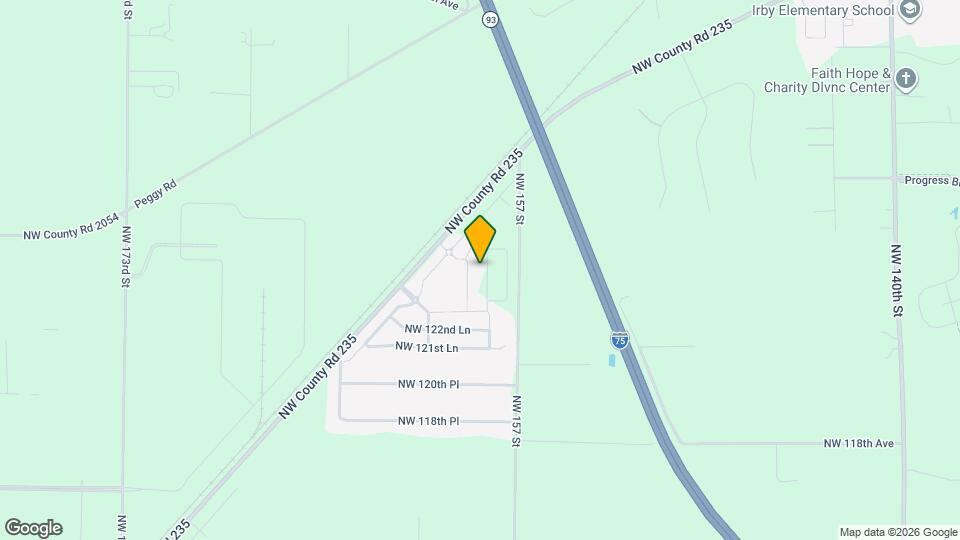 12538 NW 158th St Map and Location Details