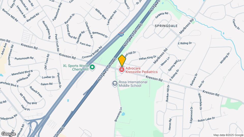 709 Kresson Rd Map and Location Details