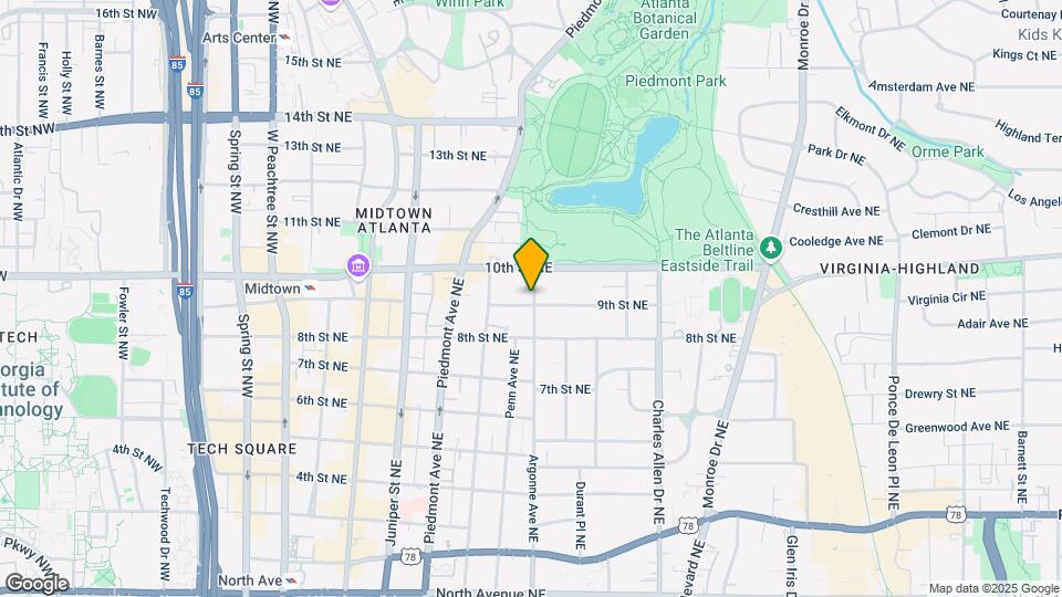 292 9th St NE Mapa y Detalles de la Ubicación
