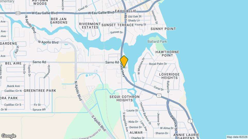 820 Paddleboard Ct Map and Location Details