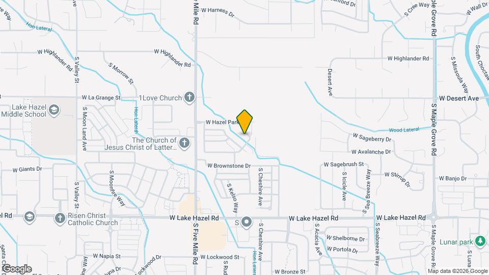 5673 S Summit Creek Way Map and Location Details
