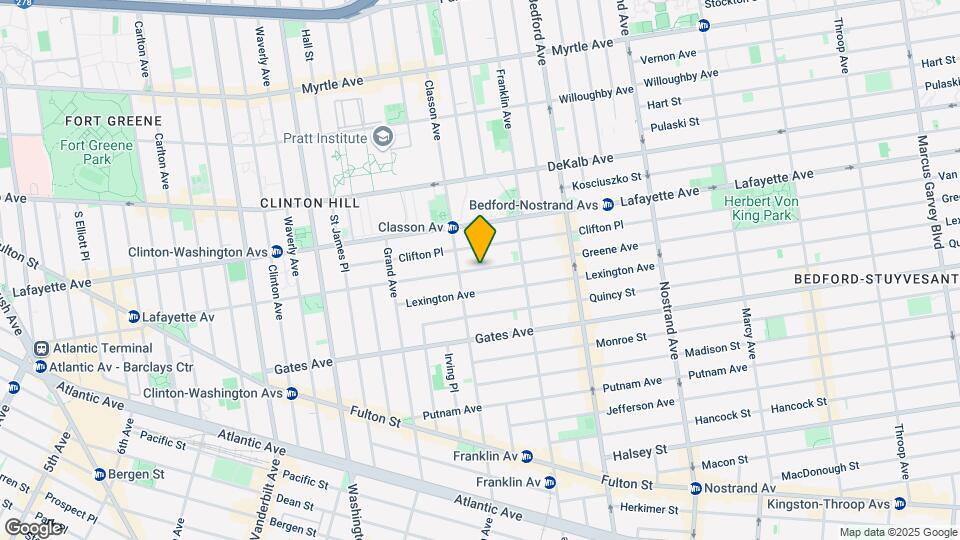 304 Greene Ave Map and Location Details