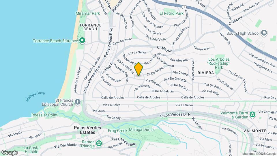 229 Via Pasqual Map and Location Details