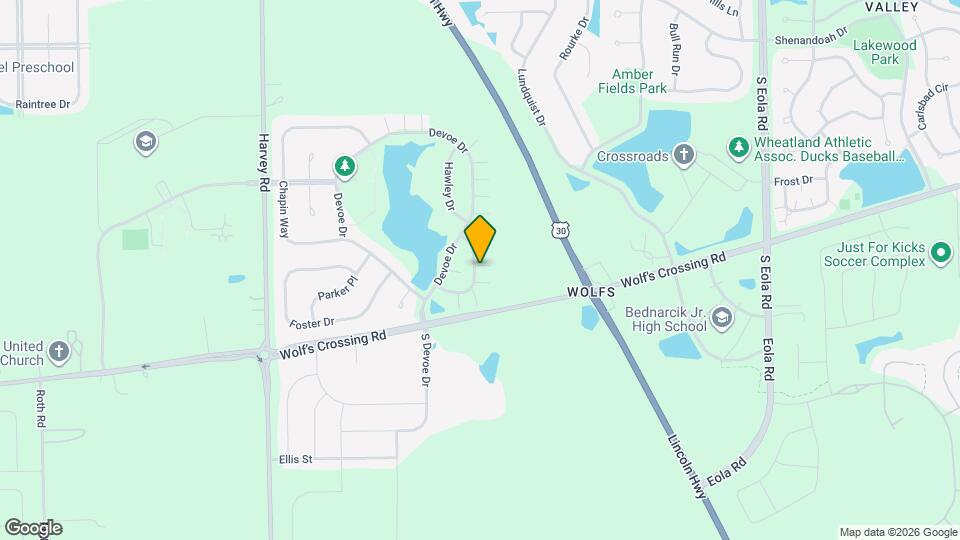 472 Valentine Way Mapa y Detalles de la Ubicación