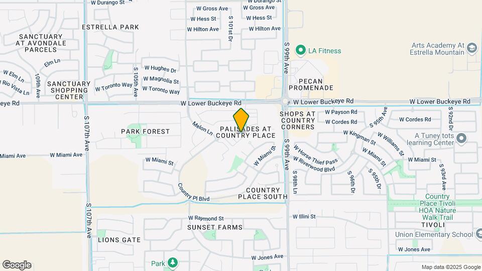 3023 S 101st Ave Map and Location Details