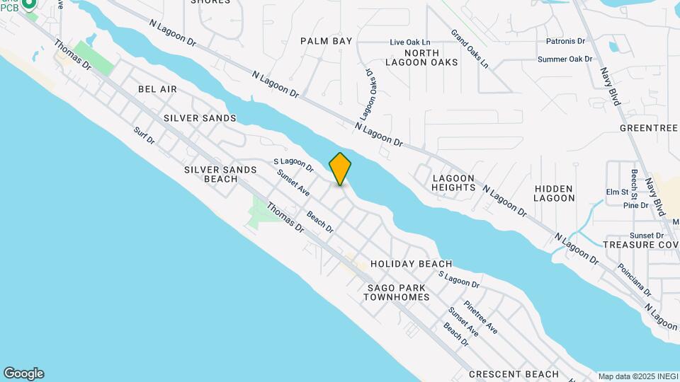 7129 S Lagoon Dr Map and Location Details