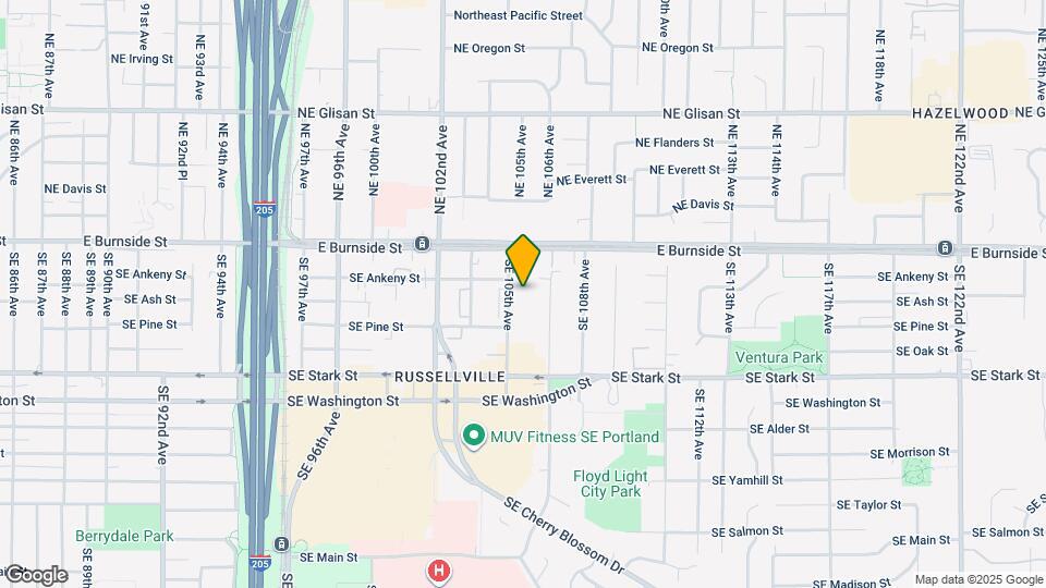 130 SE 105th Ave Map and Location Details