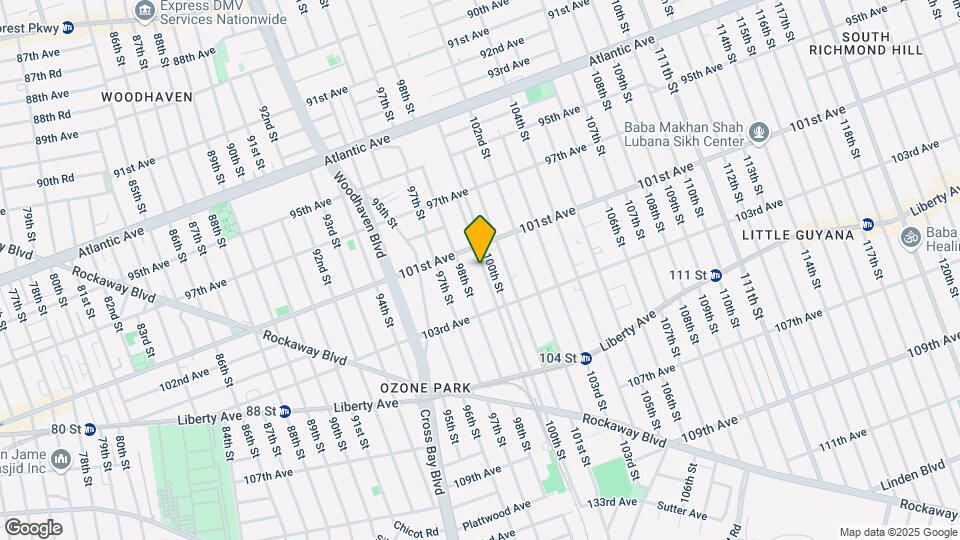 101-24 99th St Mapa y Detalles de la Ubicación