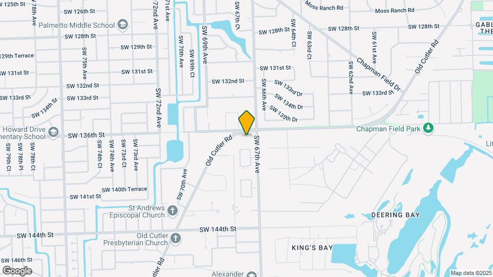 13600 SW 67th Ave Map and Location Details