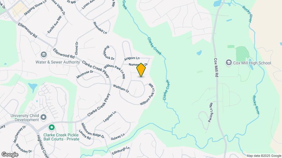 9633 Waltham Ct Map and Location Details