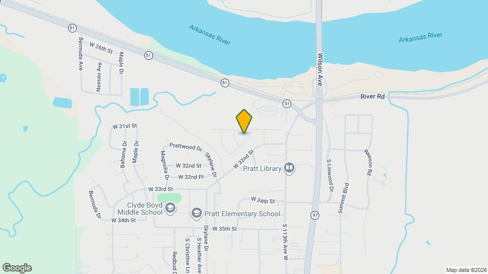 109 W 31st Pl Map and Location Details