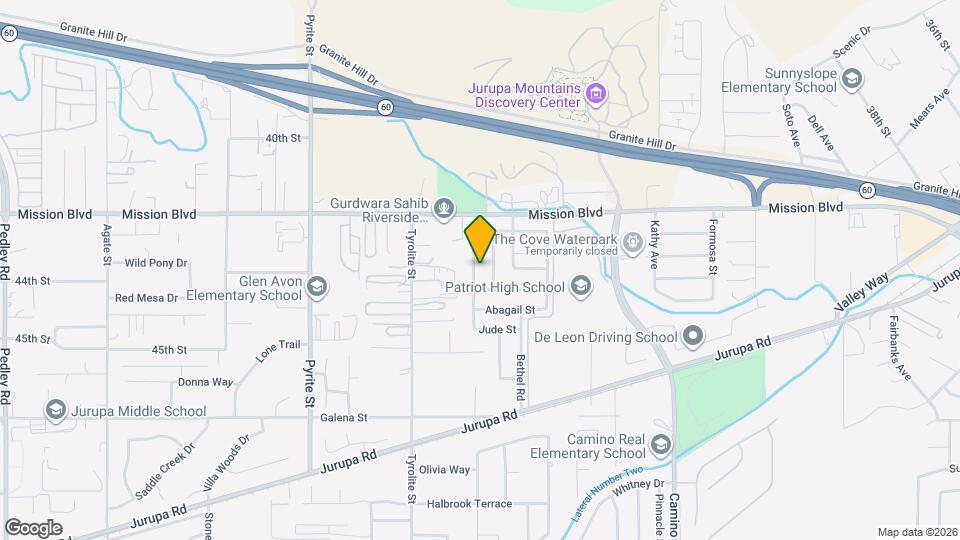 4302 Hernandez St Map and Location Details