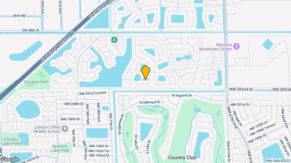 5401 SW 132nd Terrace Map and Location Details