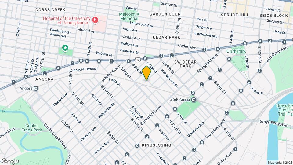 900 S 51st St Map and Location Details
