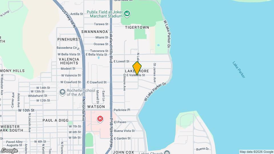 745 E Valencia St Map and Location Details