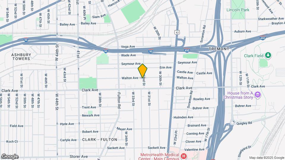 3201 Walton Ave Map and Location Details