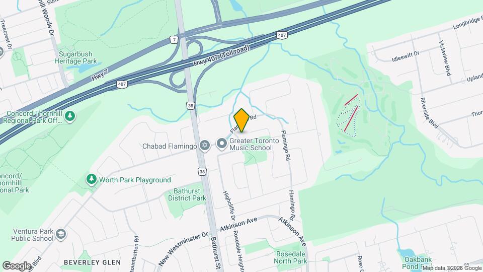 536 Highcliffe Dr Map and Location Details