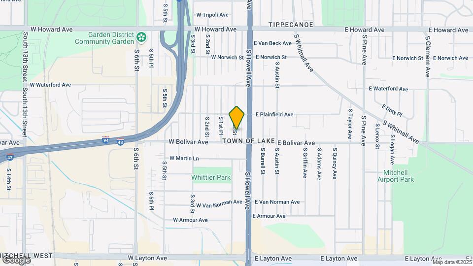 4254 S 1st St Mapa y Detalles de la Ubicación