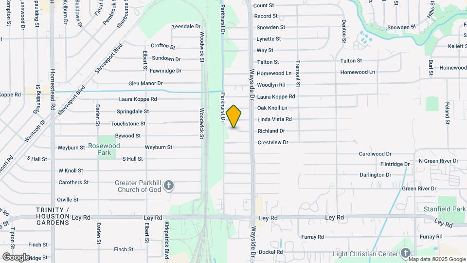 7814 Richland Dr Map and Location Details