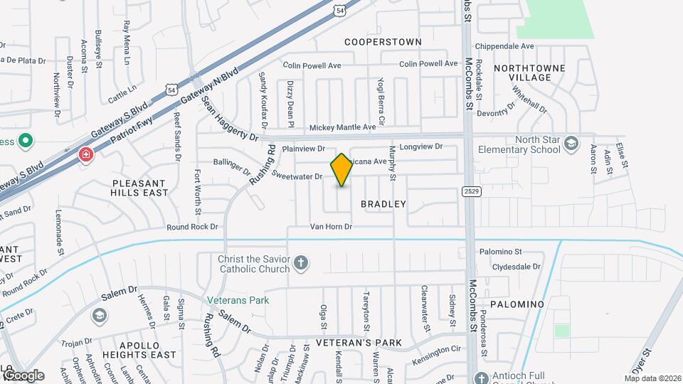 10720 Mc Allen Pl Map and Location Details