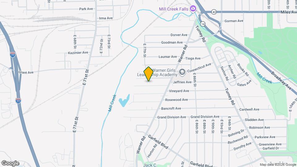 7815 Jeffries Ave, Unit 2nd floor Map and Location Details
