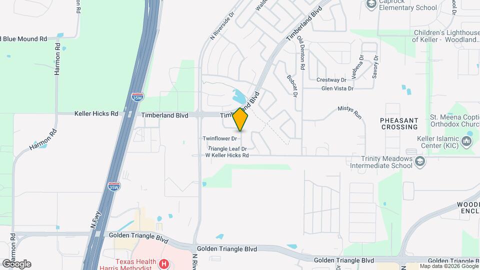 2725 Twinflower Dr Map and Location Details