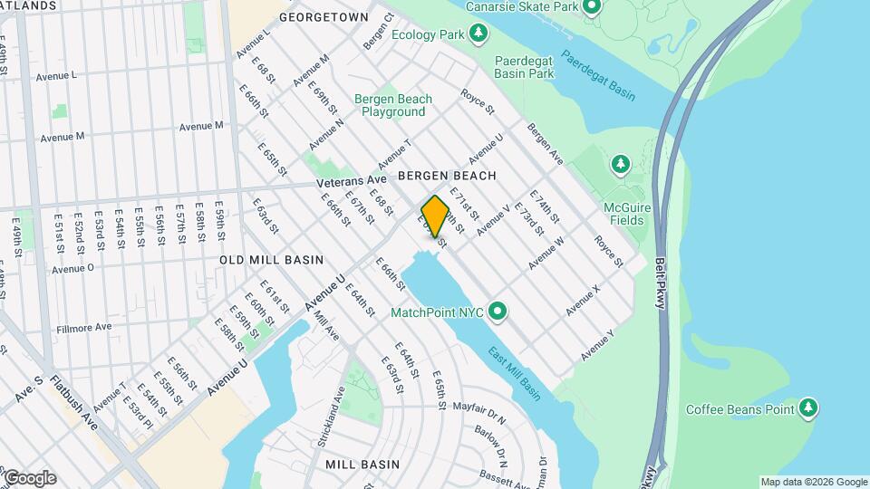 2148 E 69th St Map and Location Details