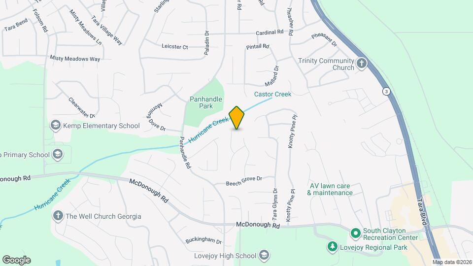 10988 Mansura Pl Map and Location Details