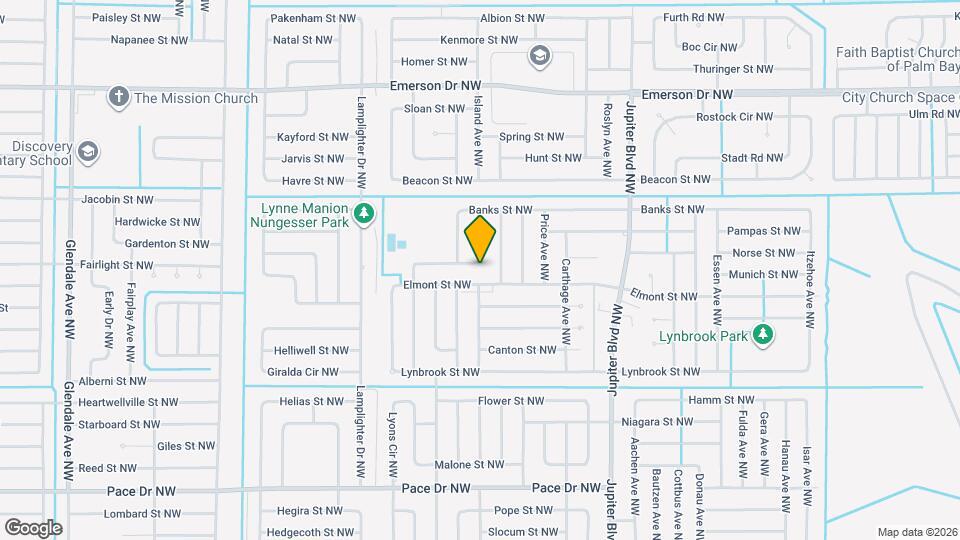 1100 Ipswich St NW Map and Location Details