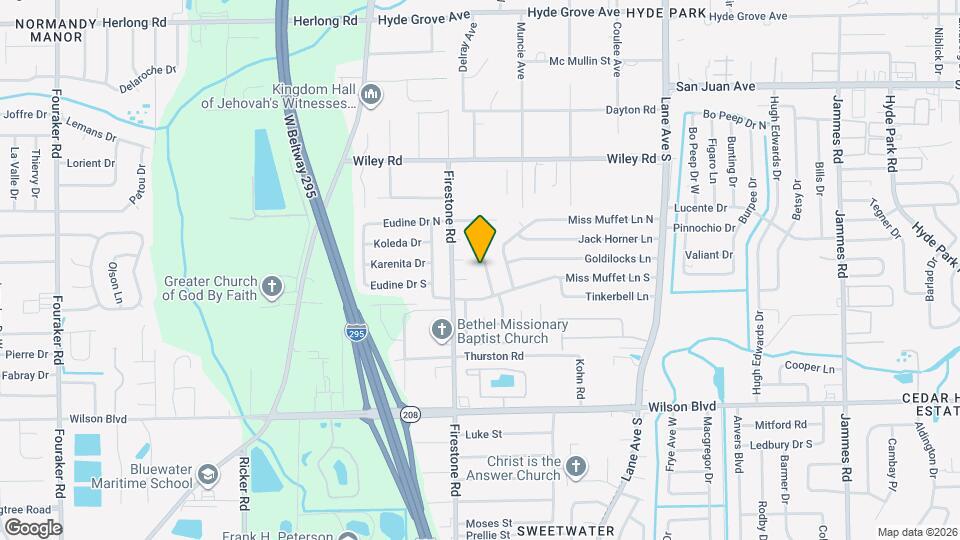 2338 Looking Glass Ln Map and Location Details