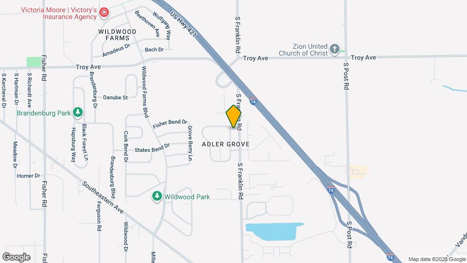 3311 Summer Breeze Ln Map and Location Details
