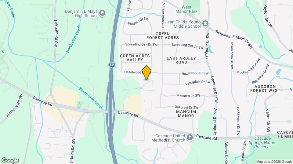 3345 Regent Pl SW Map and Location Details