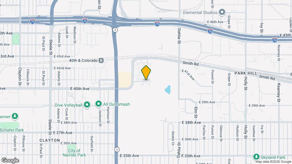 4000 N Albion St, Unit B303 Map and Location Details
