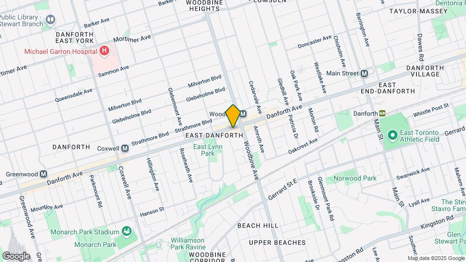 Carmelina Residential Condos Map and Location Details