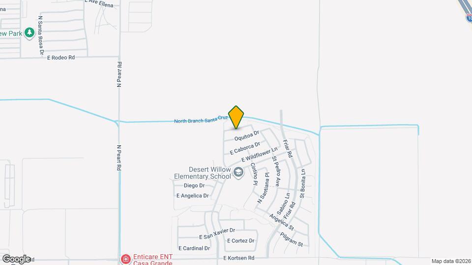 1733 E Primera Dr Map and Location Details