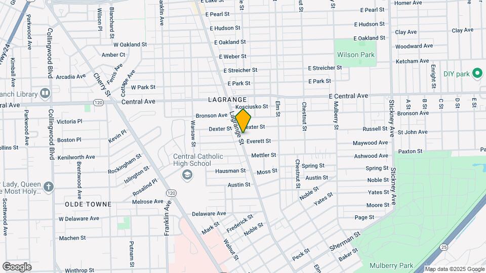 2840 Lagrange St Map and Location Details
